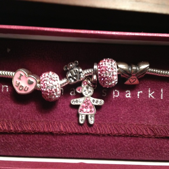 Expressions for Helzberg bracelet and charms
