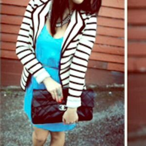 Banana Republic turquoise dress!