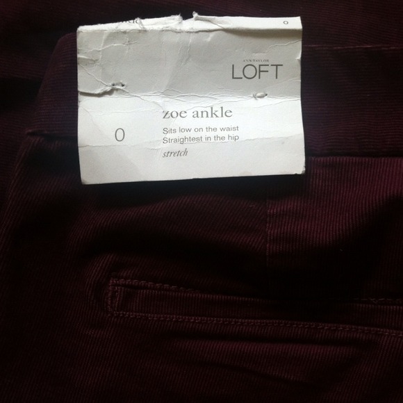 Zoe Ankle Corduroy - Picture 3 of 3