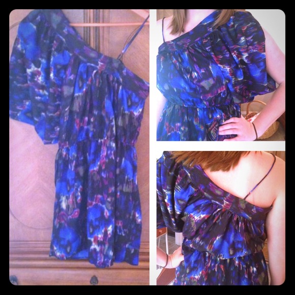 Watercolor party dress