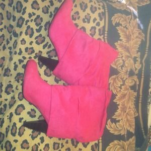 80's inspired ankle boots