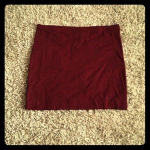 H&M Maroon Skirt
