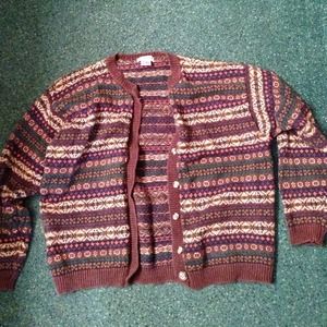 Vintage cardigan sweater