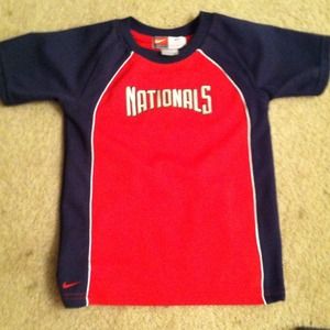 **Authentic** kids Washington Nations shirt