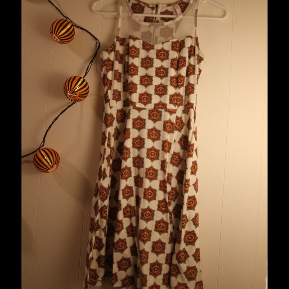 *SOLD** Xhilaration Mesh topped dress.