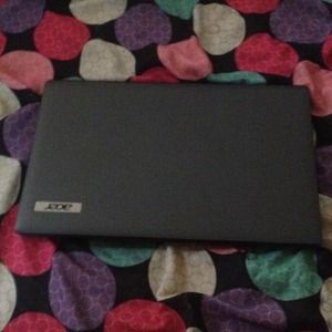 Black acer laptop