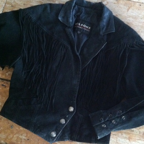 Vintage genuine leather jacket