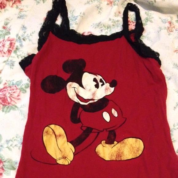 Vintage looking Mickey Mouse tank