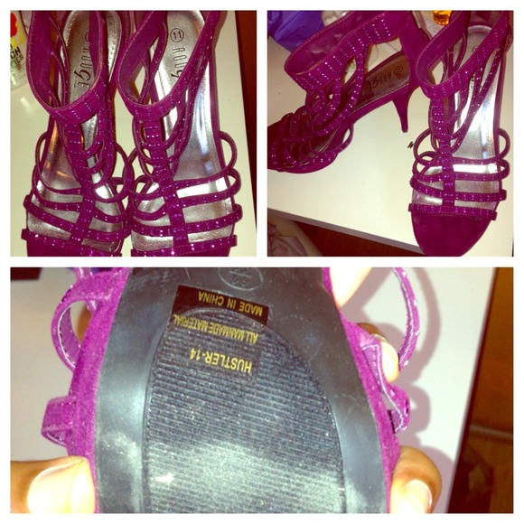 NWT dressy purple pumps!
