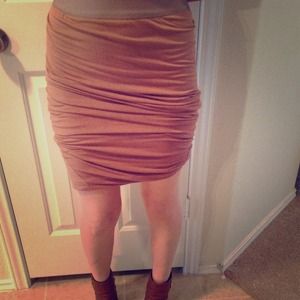 T by Alexander Wang ruched skirt Sz large