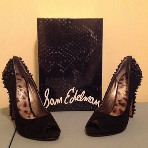 Sam Edelman Black Heels