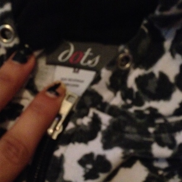 Black white leopard hoodie - Picture 3 of 4