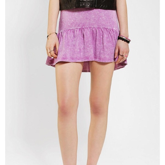 Purple Sparkle & Fade Skirt