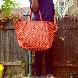Orange Tote
