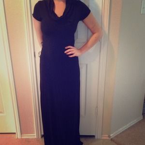 Soprano cowl neck maxi dress
