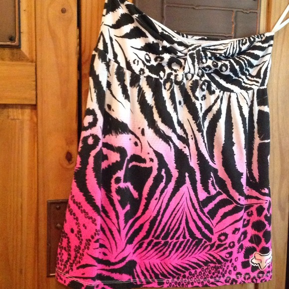 Fox strapless NWT
