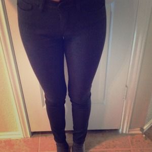 BDG waxed mid rise twig ankle