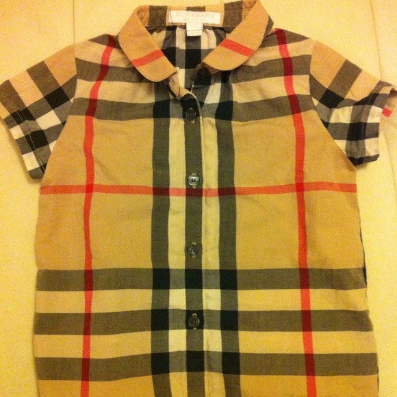 Authentic Burberry Toddler Shirt