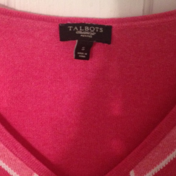 🚫SOLD🚫 Talbots pink cardigan - Picture 2 of 3