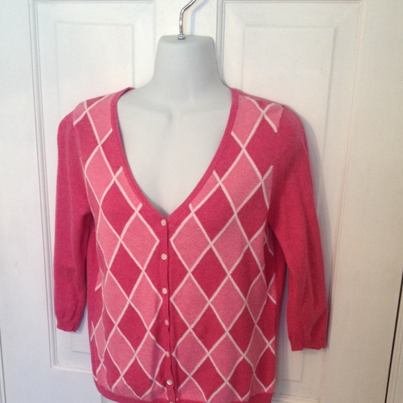 talbots Sweaters - 🚫SOLD🚫 Talbots pink cardigan