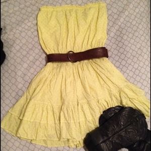 Yellow dress