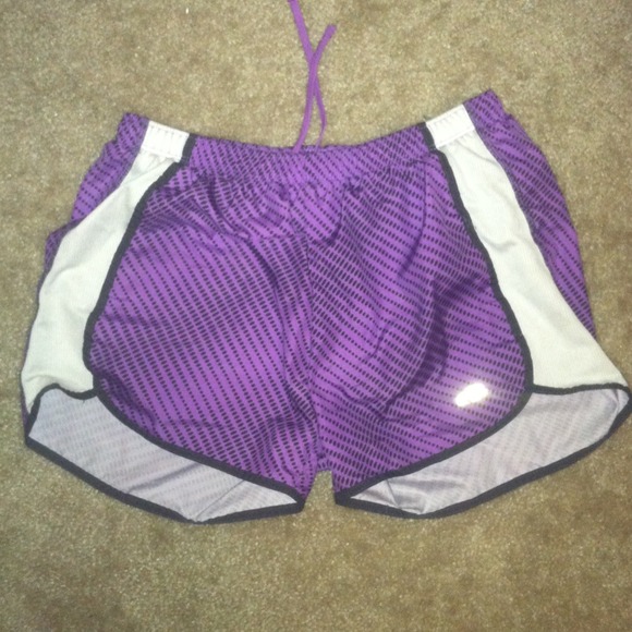 Purple Exercise  Shorts