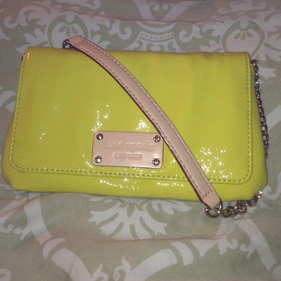 Sale from $50 🎈🎉 Neon yellow Kate Spade clutch