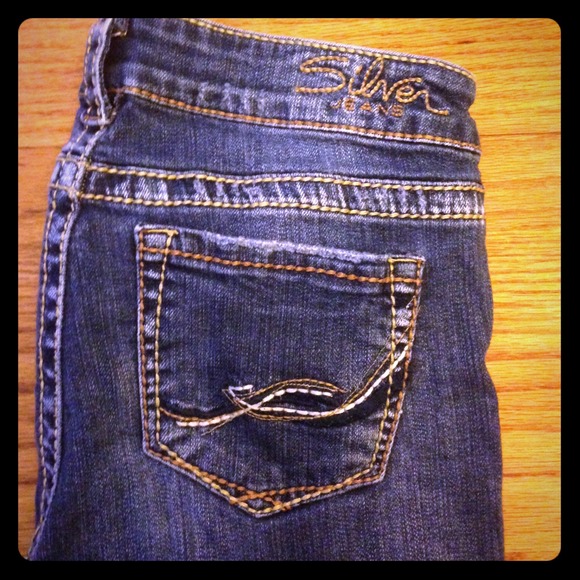 Silver jeans, sz 26!🎀💙
