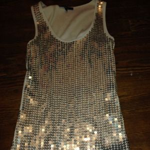 Gold/tan tank top