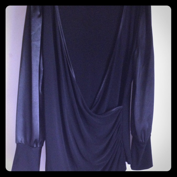 Reduced🌟Black Satin Top