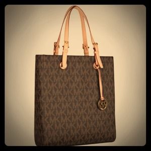NEW Michael Kors Monogrammed MacBook Tote