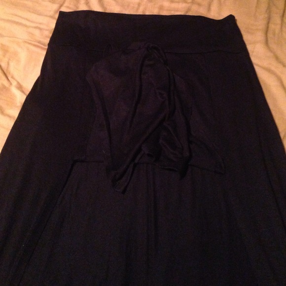 Slit Maxi Skirt