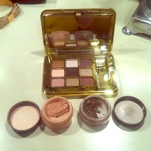 Fantastic bare minerals/Estée Lauder shadow bundle