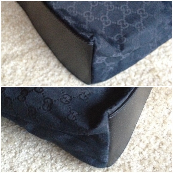 🌟Reduce🌟Authentic Gucci Black Monogram Tote - Picture 4 of 4