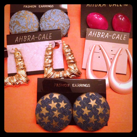 Vintage 80s Earring Bundle.