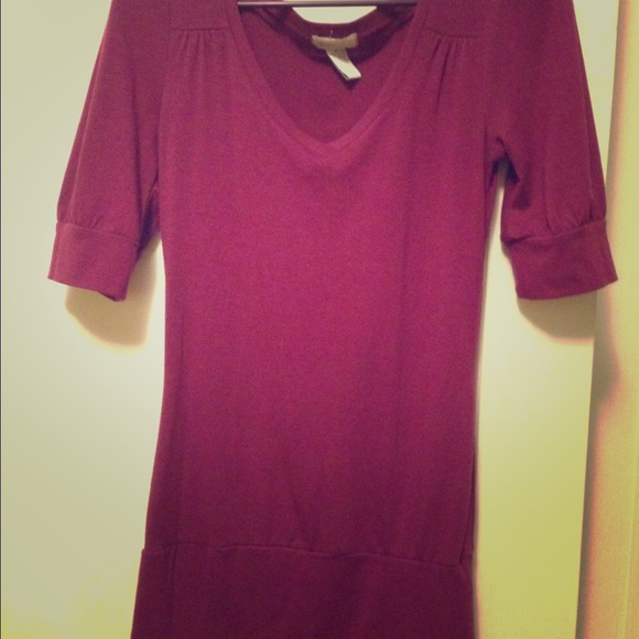 Purple long shirt