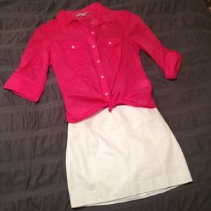 NWT button down cotton shirt