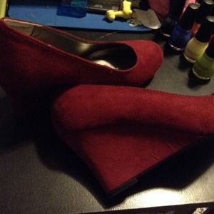 Red high heels