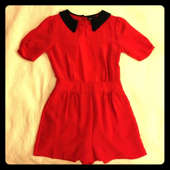 ASOS jumpsuit, short, with cutout back