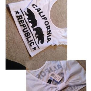California Republic Crop Top