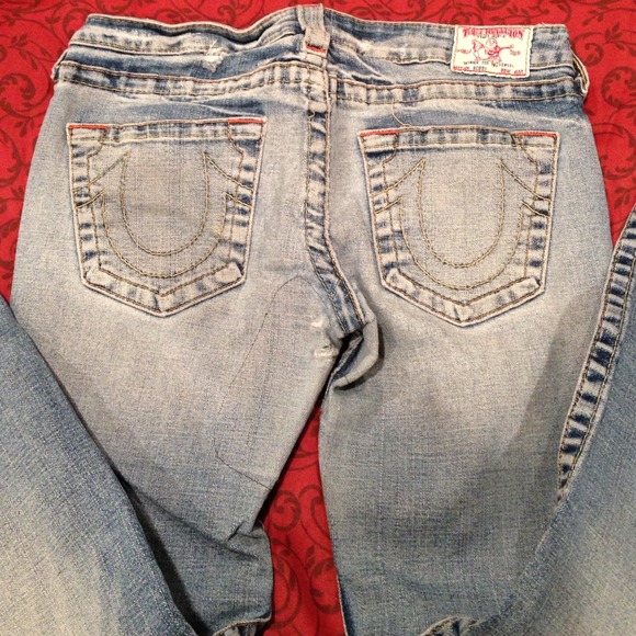 🌸True religion jeans. Worn