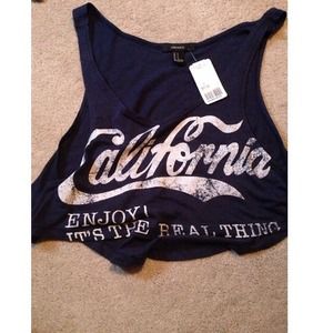 California Crop Top Small