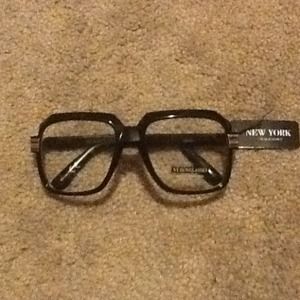 Glasses with clear lens