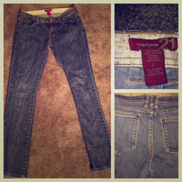 Forever 21 skinny jeans
