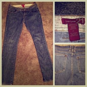 Forever 21 skinny jeans