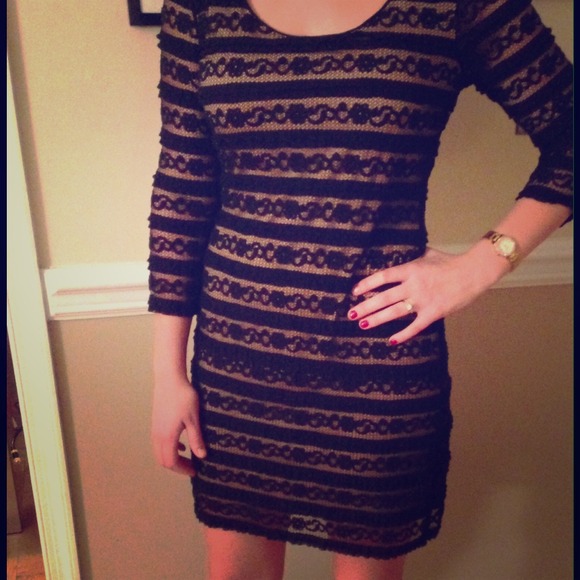 Black Lace Dress
