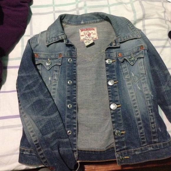 Authentic True Religion Jean Jacket! Size XS