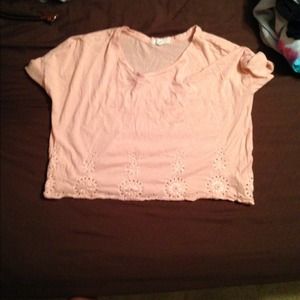 Baggy pink top