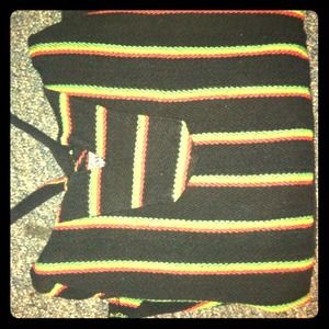 Jamaican hoodie rasta colors