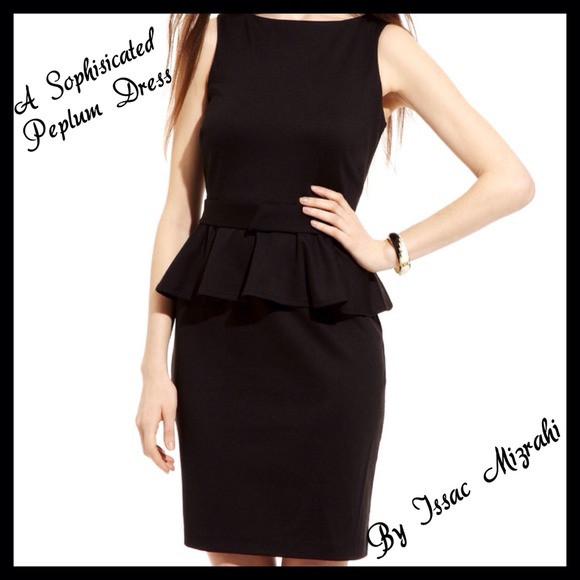 Isaac Mizrahi Dresses & Skirts - ISAAC MIZRAHI: A SOPHISTICATED PEPLUM DRESS